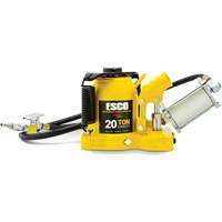 Pro Series “Shorty” Bottle Jack, 20 Ton(s), Air Hydraulic, 12-5/8" Raised Height OSI Industrial Sales