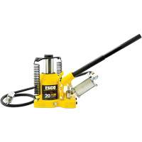 Pro Series “Shorty” Bottle Jack, 20 Ton(s), Air Hydraulic, 12-5/8" Raised Height OSI Industrial Sales