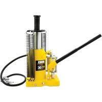 Pro Series  Bottle Jack, 30 tons, Air Hydraulic, 20" Raised Height OSI Industrial Sales