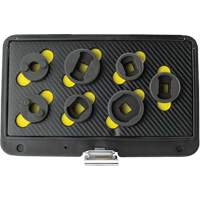 Threaded Leaf Spring Shackle Pin Remover & Installation Master Set, 7 Pieces, 1/2" Drive Size OSI Industrial Sales