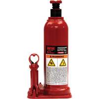Professional Hydraulic Bottle Jack, 5 Ton(s), 18-7/8" Raised Height OSI Industrial Sales