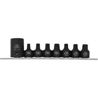 Pickup Truck Bed Bolt Socket/Bit Set, 8 Pieces, 1/2"/3/8" Drive Size OSI Industrial Sales