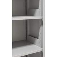 Hi-Boy Storage Cabinet, Steel, 4 Shelves, 72" H x 36" W x 18" D, Grey OSI Industrial Sales