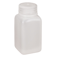 Easy-Grip Space-Saver Bottles, Square, 6 oz., Plastic OSI Industrial Sales