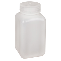 Easy-Grip Space-Saver Bottles, Square, 16 oz., Plastic OSI Industrial Sales