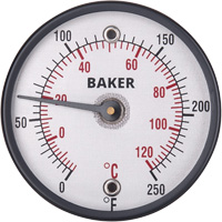 Surface Thermometers, Contact, Analogue, 0-250°F (-20-120°C) OSI Industrial Sales