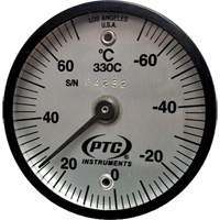 Magnetic Surface Thermometer, Contact, Analogue, -56.7-21.1°F (-70-70°C) OSI Industrial Sales