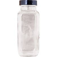 Bouteille, Carr&eacute;e, 8 fl. Oz., Verre OSI Industrial Sales