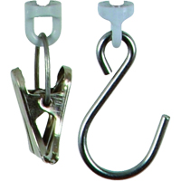 Accessoire pour balance &agrave; ressort Micro -pince + crochet avec attache &agrave; œil OSI Industrial Sales