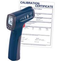 Infrared Thermometer with ISO Certificate, -25.6°- 752° F ( -32° - 400° C ), 12:1, Adjustable Emmissivity OSI Industrial Sales