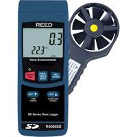 Thermo-Anemometer, Data Logging, 0.4 to 30.0 m/sec Air Velocity Range OSI Industrial Sales