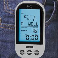 Thermom&egrave;tre &agrave; viande et &agrave; volaille sans fil, Contact, Num&eacute;rique, 32-482°F (0-250°C) OSI Industrial Sales