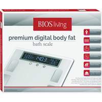 Premium Digital Body Fat Scale, 441 lbs. Cap., 100 g Graduations OSI Industrial Sales