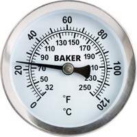 Pipe Surface Thermometer, Non-Contact, Analogue, 32-250°F (0-120°C) OSI Industrial Sales