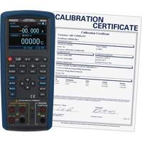 Multifunction Process Calibrator with ISO Certification, Without Data Logging, Portable, 5 Processes OSI Industrial Sales