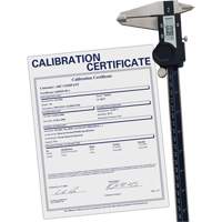 Pied &agrave; coulisse num&eacute;rique avec certificat de traçabilit&eacute;, R&eacute;solution de 0,0005" (0,01 mm), 0" - 12" (0 mm - 300 mm) gamme de mesure OSI Industrial Sales