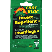 Insectifuge, 6 heures de protection, DEET &agrave; 30 %, Serviette, 5,58 g OSI Industrial Sales