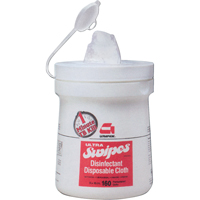 Ultra Swipes, 7" x 6", 160 Count OSI Industrial Sales