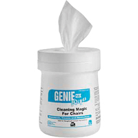 Cleaners & Disinfectants - Genie Plus Chair Cleaner, 7" x 6", 160 Count OSI Industrial Sales