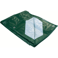 Tarp, Heavy-Duty, Green, 8' x 6' x 9 mils OSI Industrial Sales