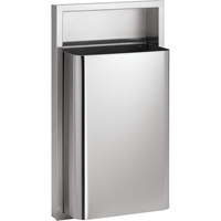 Poubelles, Acier inoxydable, 12 gal. US OSI Industrial Sales
