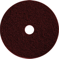 Floor Maintenance Pads, 17", Stripping, Brown OSI Industrial Sales