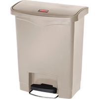 Slim Jim&reg; Waste Container, Resin, 8 US gal. Capacity OSI Industrial Sales