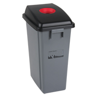Recycling & Garbage Bin with Classification Lid, Plastic, 16 US gal. OSI Industrial Sales