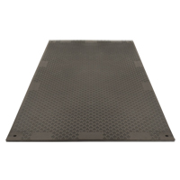 Medium-Duty Ground Protection, 4' x 8', Fiberglass/Polypropylene, Textured, Black OSI Industrial Sales