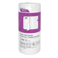 Rouleau d'essuie-tout de cuisine Pro Select, 2 Pli, 250 Feuilles/rouleau, 8" la, 11" lo OSI Industrial Sales