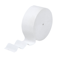 Papier hygi&eacute;nique JRT junior Scott, Rouleau Sans rouleau central, 1 Pli, Longueur 2300', Blanc OSI Industrial Sales