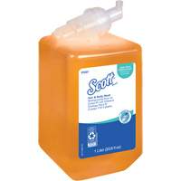 Savon pour le corps et les cheveux Essential de Scott, 1000 ml, Fraîcheur, Bouteille OSI Industrial Sales