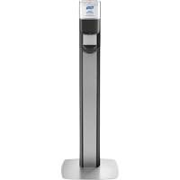 Messenger ES6 Silver Panel Floor Stand with Dispenser OSI Industrial Sales