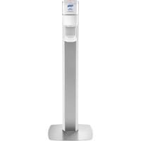 Messenger ES8 Silver Panel Floor Stand with Dispenser OSI Industrial Sales
