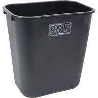 Deskside Wastebasket, 28 Quarts, Polyethylene OSI Industrial Sales