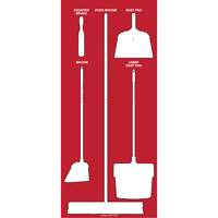 Tableau silhouett&eacute; sec Ultra Aluma-Lite (Anglais seulement) OSI Industrial Sales