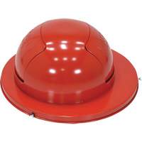 Drum Waste Disposal Top, Dome Lid, Metal, Fits Container Size: 23-1/2" Dia. OSI Industrial Sales