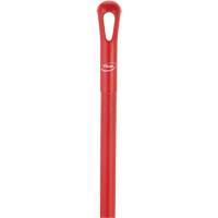 Ultra Hygiene Handle, Broom/Scraper/Squeegee, Red, Ergonomic, 59" L OSI Industrial Sales
