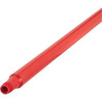 Ultra Hygiene Handle, Broom/Scraper/Squeegee, Red, Ergonomic, 59" L OSI Industrial Sales