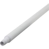 Ultra Hygiene Handle, Broom/Scraper/Squeegee, White, Ergonomic, 59" L OSI Industrial Sales