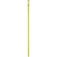 Manche ultra hygi&eacute;nique, Balai/Grattoir/Raclette, Jaune, Ergonomique, 59" lo OSI Industrial Sales