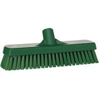 Brosse &agrave; r&eacute;curer pour planchers et murs, Crins Ferme, 12", Polyester, Vert OSI Industrial Sales