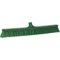 Balai-brosse &agrave; soies combin&eacute;es, Crins Cors&eacute;/Fin, 24", Polyester, Vert OSI Industrial Sales