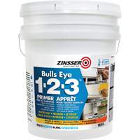 Bulls Eye 1-2-3&reg; Water-Base Primer, 18.9 L, Pail, White OSI Industrial Sales