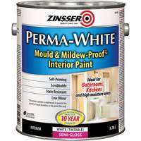 Peinture int&eacute;rieure Mold & Mildew-Proof Perma-White, 3,78 L, Gallon, Blanc OSI Industrial Sales