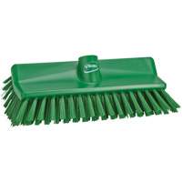 Brosse surfaces hautes et basses, Soies Moyen, Longueur de 10-1/4", Vert OSI Industrial Sales