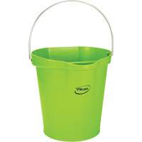 Food Hygiene Bucket, Lime, 3 US gal. OSI Industrial Sales