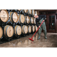 Fixed Head Food Hygiene Floor Squeegee, 20", Green OSI Industrial Sales