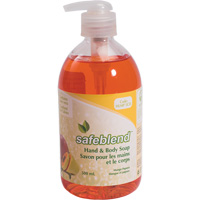 Savon pour les mains & le corps, 500 ml, Mangue papaye, Bouteille OSI Industrial Sales