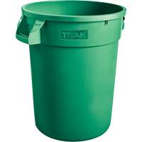 Contenant &agrave; d&eacute;chets, Poly&eacute;thyl&egrave;ne, 32 gal. US OSI Industrial Sales